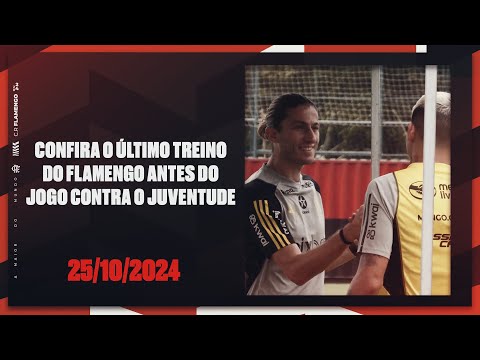 Check out Flamengo's last training session before the game against Juventude