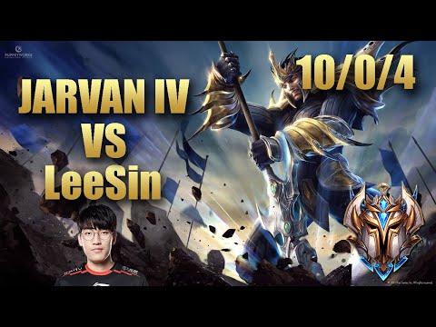 GRF Tarzan Jarvan IV Jungle Vs LeeSin - EUChallenger Patch 9.21