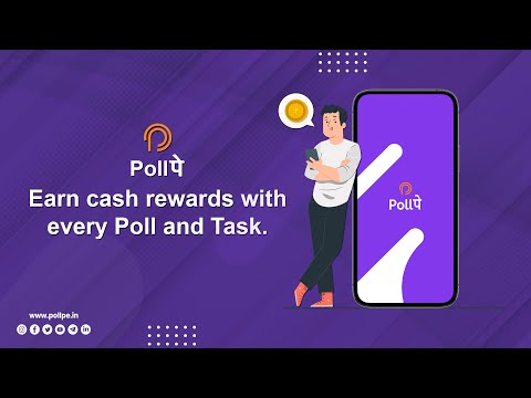 PollPe: Polls & Tasks Rewards video