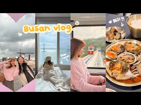 where to go in Busan 5D4N + cute cafe spots 🇰🇷💜 / Take me to Busan