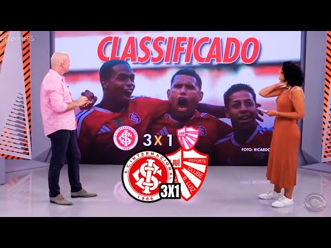 GLOBO ESPORTE RS INTER - INTER PLAYS A GREAT GAME AND BEATS SÃO LUIZ