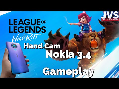 Nokia 3.4 LOL Wild Rift Gameplay - Filipino | Hand Cam |