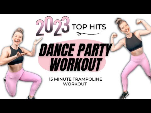 2023 Top Hits Dance Party Workout - 15 Minute Mini Trampoline Workout