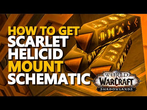 Schematic Scarlet Helicid WoW Mount