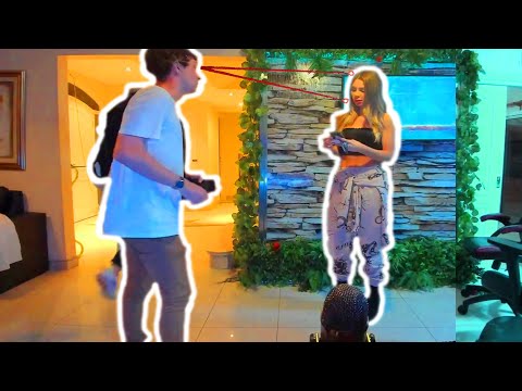 Encuentro entre Oscu y Romina Malaspina /MIRA SUS REACCIONES - Clip TWITCH / Luqitasss