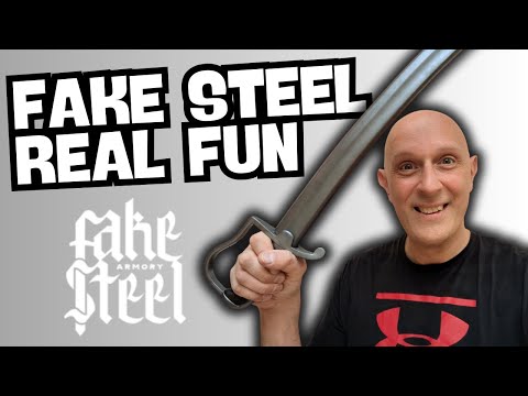 FUN & SAFE training weapons for SWORD FIGHTING: FakeSteel Armory REVIEWED
