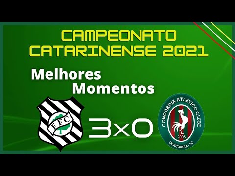 FIGUEIRENSE 3 X 0 CONCORDIA | CAMPEONATO CATARINENSE | 28/02/2021