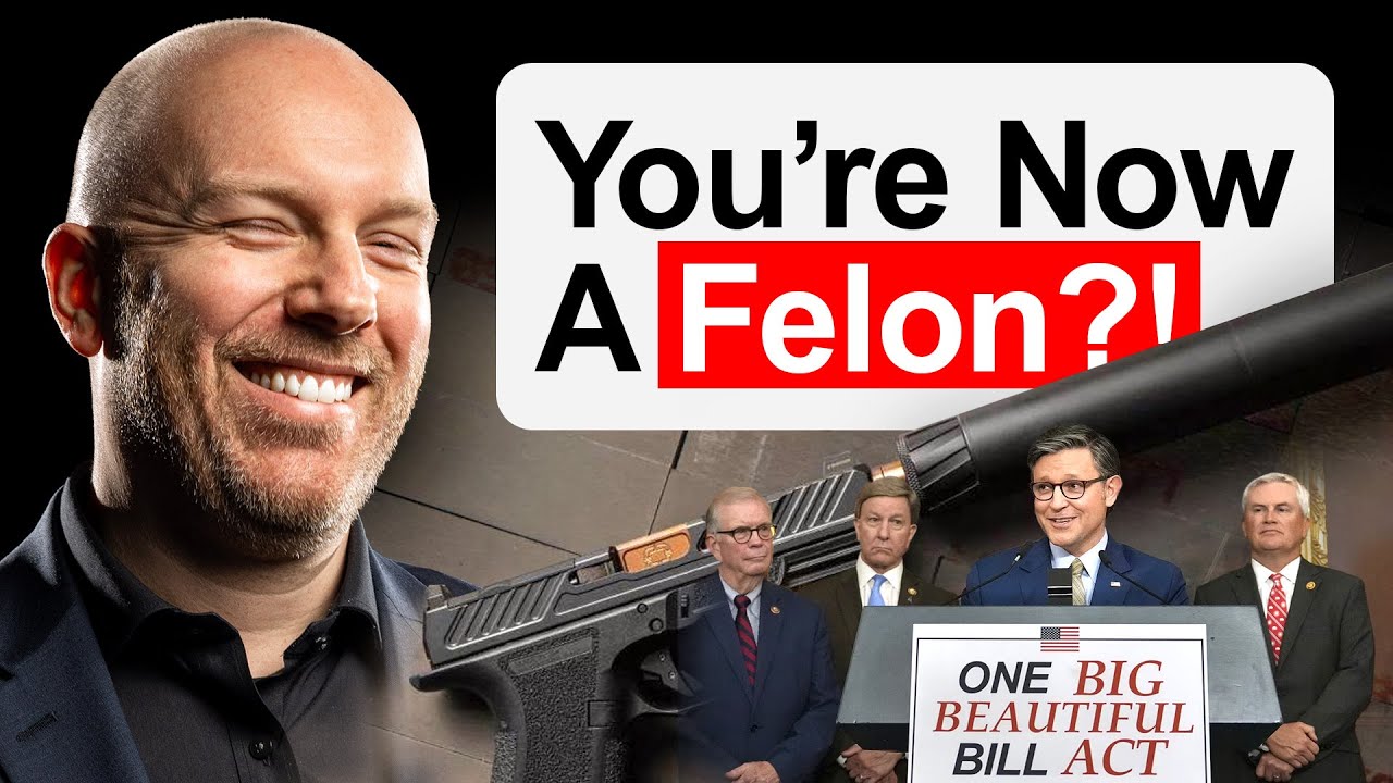 BREAKING: Fed Law Causes 16 States to Ban Suppressors?!!! HPA Triggers Felonies in Possible States