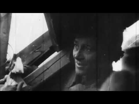 Moment of truth. Victory Banner over the Reichstag.