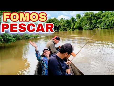 FOMOS PESCAR NO RIO APIACÁS NO MATO GROSSO!