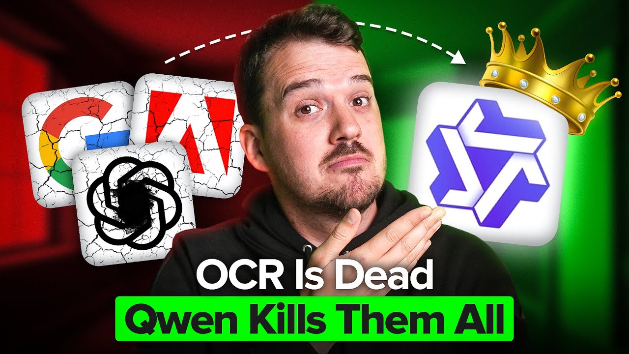 Qwen-2.5-32B Explained: The Best Open-Source OCR AI (Better Than Google & Adobe)