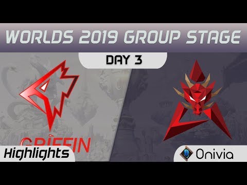 GRF vs HKA Highlights Worlds 2019 Main Event Group Stage Griffin vs Hong Kong Attitude by Onivia