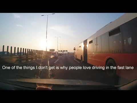 Idiots on roads, edition Belgrade, highway E-75 through Belgrade