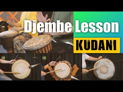 Djembe Lesson: Kudani - Fanka version with performance (School in Session)