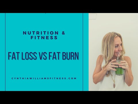 Fat Loss vs Fat Burn