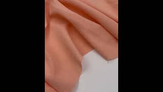 22056 Варёный хлопок цвет Персиковый плотность 145 гр/м2, ширина 145 см на YouTube