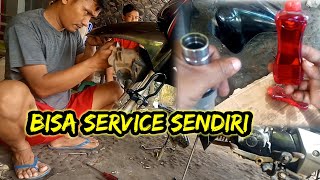 Download lagu Cara Ganti Oli shock Depan Supra fit dengan alat seadanya,mudah dan cepat mp3