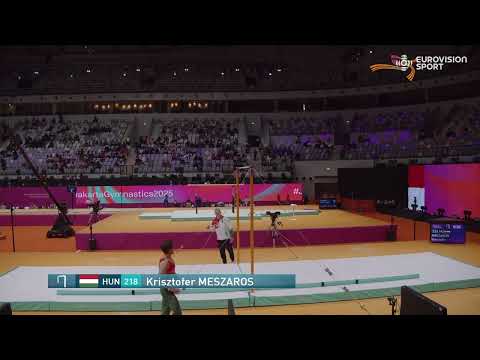 Kristofer Meszaros. 2025 World Championships. Qualification. HB