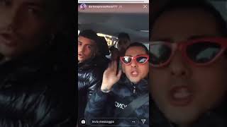 La Dark Polo Gang Dissa Side in una stories su instagram * 777 *