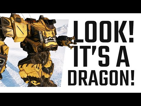 Look! It's a Heavy Gauss Rifle Dragon! - Mechwarrior Online The Daily Dose #1110