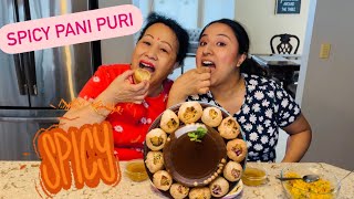 Pani Puri with Maa| Nepali Family