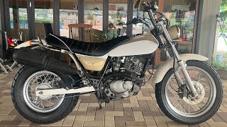 SUZUKI バンバン200 NH41A キャブレター　オールペイント　ホワイト/ベージュ　