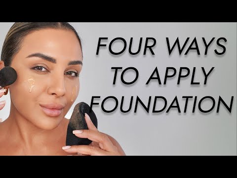 FOUR WAYS TO APPLY FOUNDATION AND RESULTS | NINA UBHI