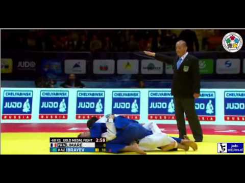 Judo 2015 Grand Slam Baku: Limare (FRA) - Ibrayev (KAZ) [-60kg] final
