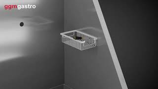 Baignoire pour chien - avec rampe, douchette de plonge & grille de sol amovible
