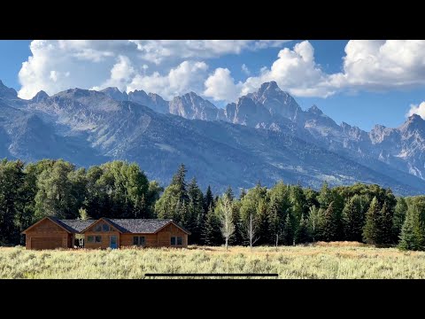 Summer Drive in Jackson Hole 4K