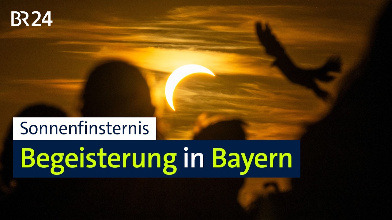 Eine Sonnenfinsternis wie im Bilderbuch | BR24