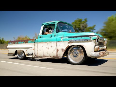 Garage Built TURBO Chevy Apache Truck [4K]