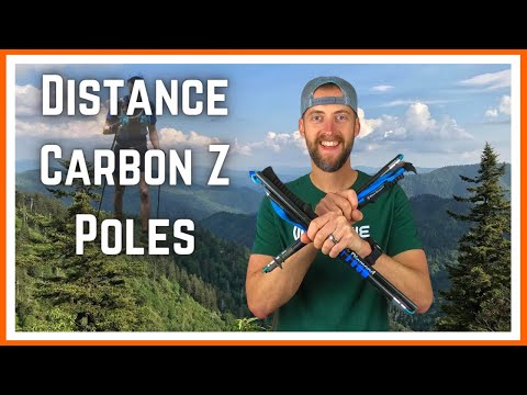 Black Diamond Distance Carbon Z Trekking Poles for Trail Running