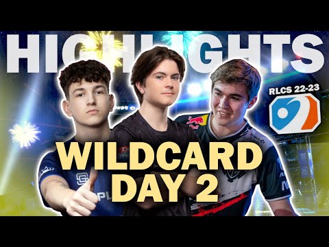 DAY 2 WILDCARD HIGHLIGHTS!! ROCKET LEAGUE WORLD CHAMPIONSHIP 2023