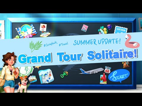 Solitaire TriPeaks: Grand Tour _The best game for Travel lovers! Summer Update!