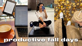 🍂 how I'm dealing with seasonal depression & getting my life together | productive fall vlog
