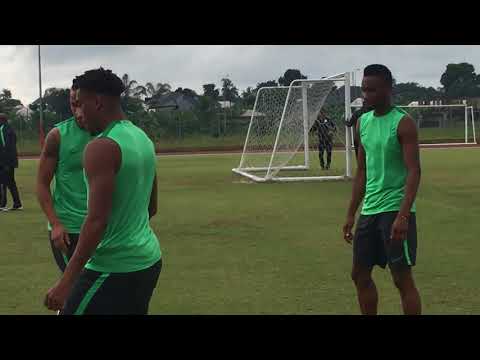 Close Contact with Super Eagles in training at the Nest of Champions Close Contact with Super Eagles in training at the Nest of Champions