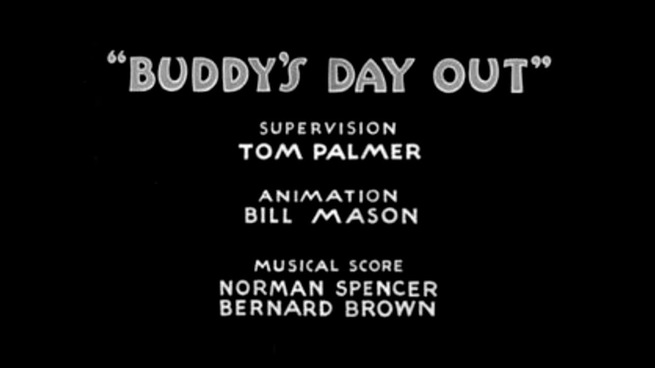 Looney Tunes- Buddy's Day Out (1933) Opening And Closing Titles @loonymerrietoobs5237