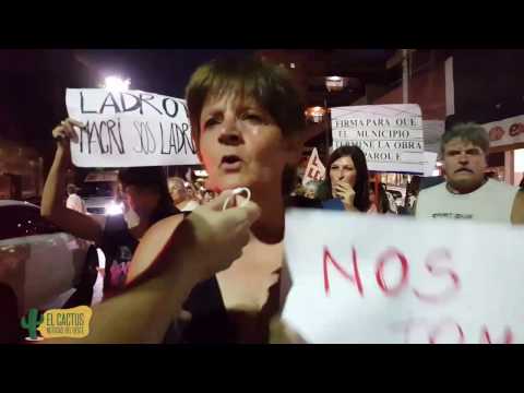 Morón | Vecinos autoconvocados marcharon contra el tarifazo