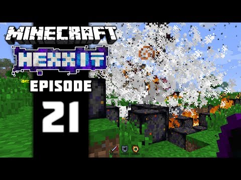 MINECRAFT: Hexxit Survival | Episode 21 - "PLAYING WITH METEORS!"