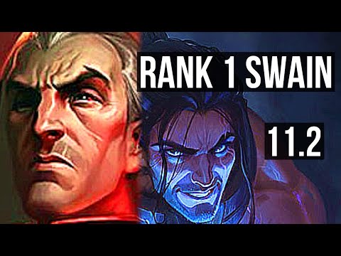 SWAIN vs SYLAS (MID) | Rank 1 Swain, 700+ games, 10/5/24, 800K mastery | NA Challenger | v11.2