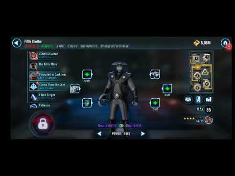 SWGOH Galaxy of Heroes Galactic Chase Guide How to farm Raven' Claw the most efficient day