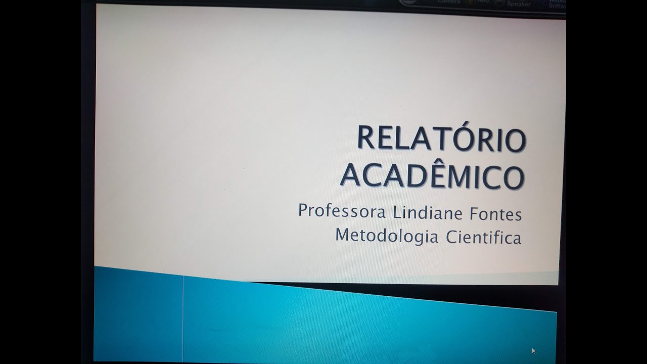 Relatório Acadêmico