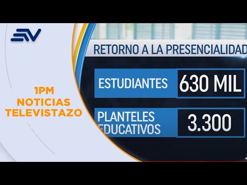 486 centros educativos de Quito volverán a clases presenciales  | Televistazo | Ecuavisa