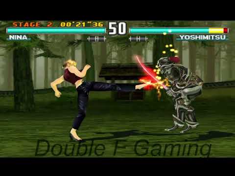 Nina Best Moves Gameplay - Tekken 3 (Arcade Version)  (HD)