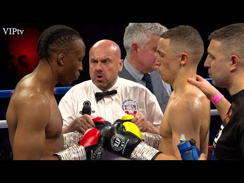 Marcus Tomlinson  v Victor Edagha at The University of Bolton Stadium 11.03.2023