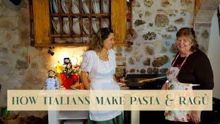 HOW ITALIANS MAKE TRADITIONAL TORTELLI PASTA & RAGÙ