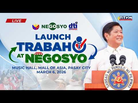 Launch of Trabaho at Negosyo 04/06/2026