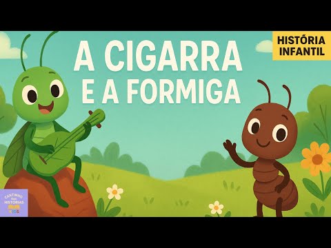 A Cigarra e a Formiga - História Infantil | #historiainfantil #historinhas #desenhoinfantil