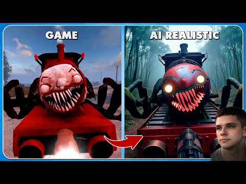 CHOO CHOO CHARLES VS REAL LIFE | All Eat Monster | Guess The Eater MONSTER'S VOICE?